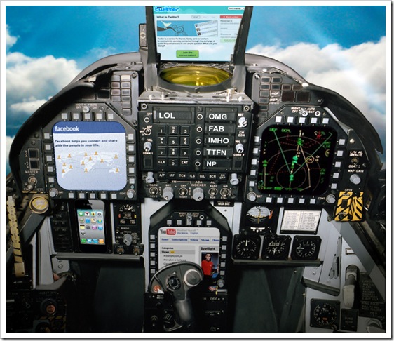 Yaacov Apelbaum - F18 Instrument Panel Facebook Twitter and YouTube