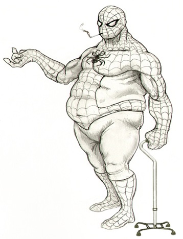 Glen southern - Fat Spiderman