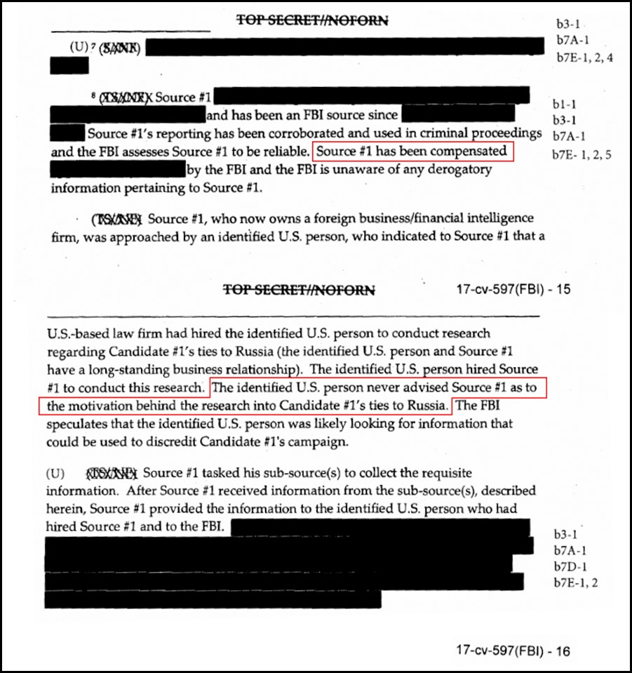 Steele and 2016 FISA Application on Carter Page
