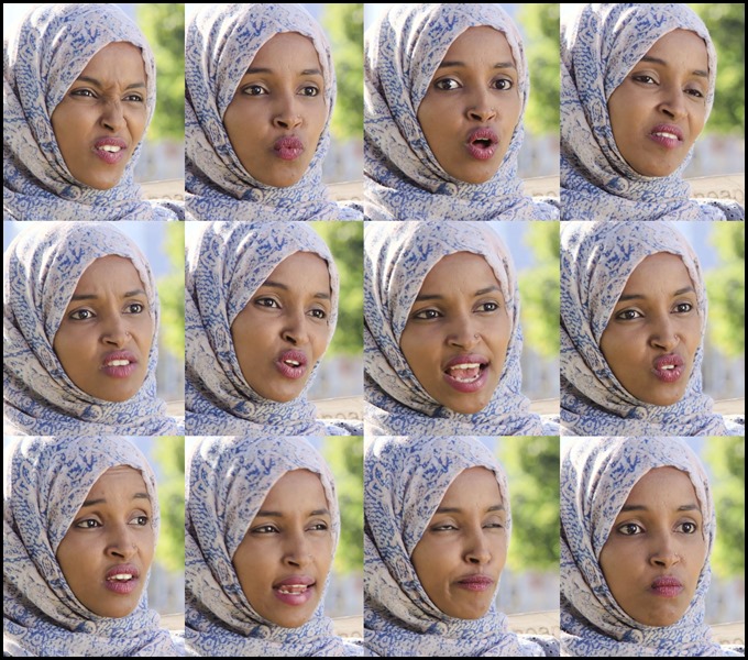 Ilhan Omar Interview Facial Set