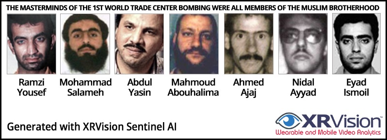 The masterminds of the 1st World Trade Center bombing Were All Members of the Muslim Brotherhood