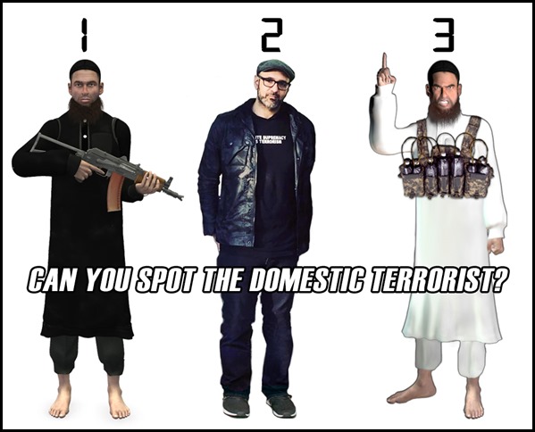 Can You Spot the Domestic Terrorist