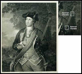 George Washington 1855 Etching Print From 1772 Portrait By Charles Willson Peale-2