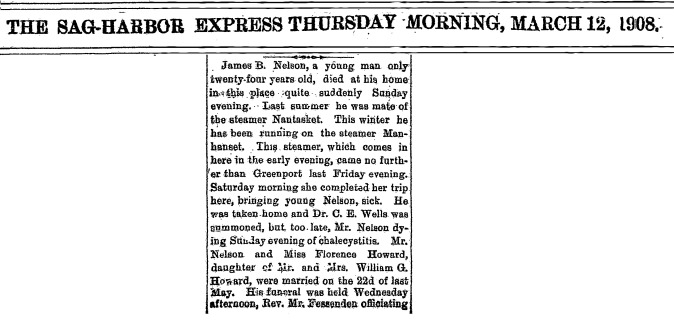James Nelson is Dead 3-12-1908 Clip